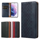 Magnet Strap Case Case for Samsung Galaxy S22 + (S22 Plus) Taske Wallet + Mini Lanyard Pendant Blå