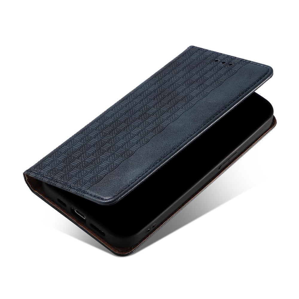 Magnet Strap Case Case for Samsung Galaxy S22 + (S22 Plus) Taske Wallet + Mini Lanyard Pendant Blå