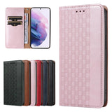 Magnet Strap Case Case for Samsung Galaxy S22 + (S22 Plus) Taske Wallet + Mini Lanyard Pendant Pink