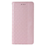 Magnet Strap Case Case for Samsung Galaxy S22 + (S22 Plus) Taske Wallet + Mini Lanyard Pendant Pink