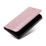 Magnet Strap Case Case for Samsung Galaxy S22 + (S22 Plus) Taske Wallet + Mini Lanyard Pendant Pink