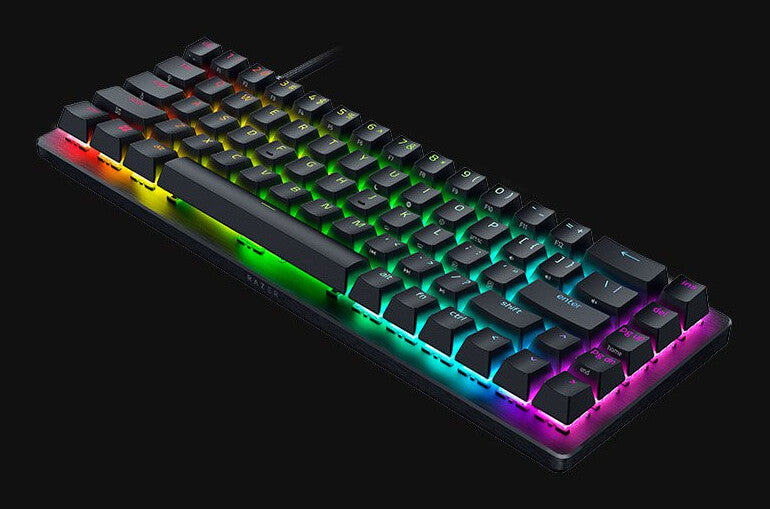 Razer Huntsman V3 HE Magnetic Mini 65% 8KHz keyboard Gaming USB QWERTY English Black