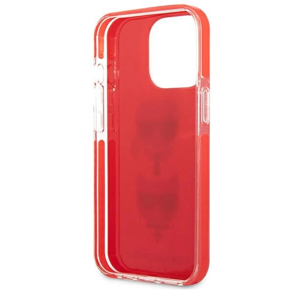 Karl Lagerfeld Karl&Choupette Head Case for iPhone 13 Pro / iPhone 13 - Red