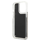 Karl Lagerfeld Liquid Glitter Gatsby Case for iPhone 13 Pro Max - Black