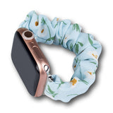 Stof Apple Watch Band 38/40/41mm Strap Armbånd Elastisk Band - Blå