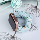 Stof Apple Watch Band 38/40/41mm Strap Armbånd Elastisk Band - Blå