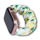 Stof bånd til Apple Watch 38 / 40 / 41 mm rem armbånd gummi bånd - ananas