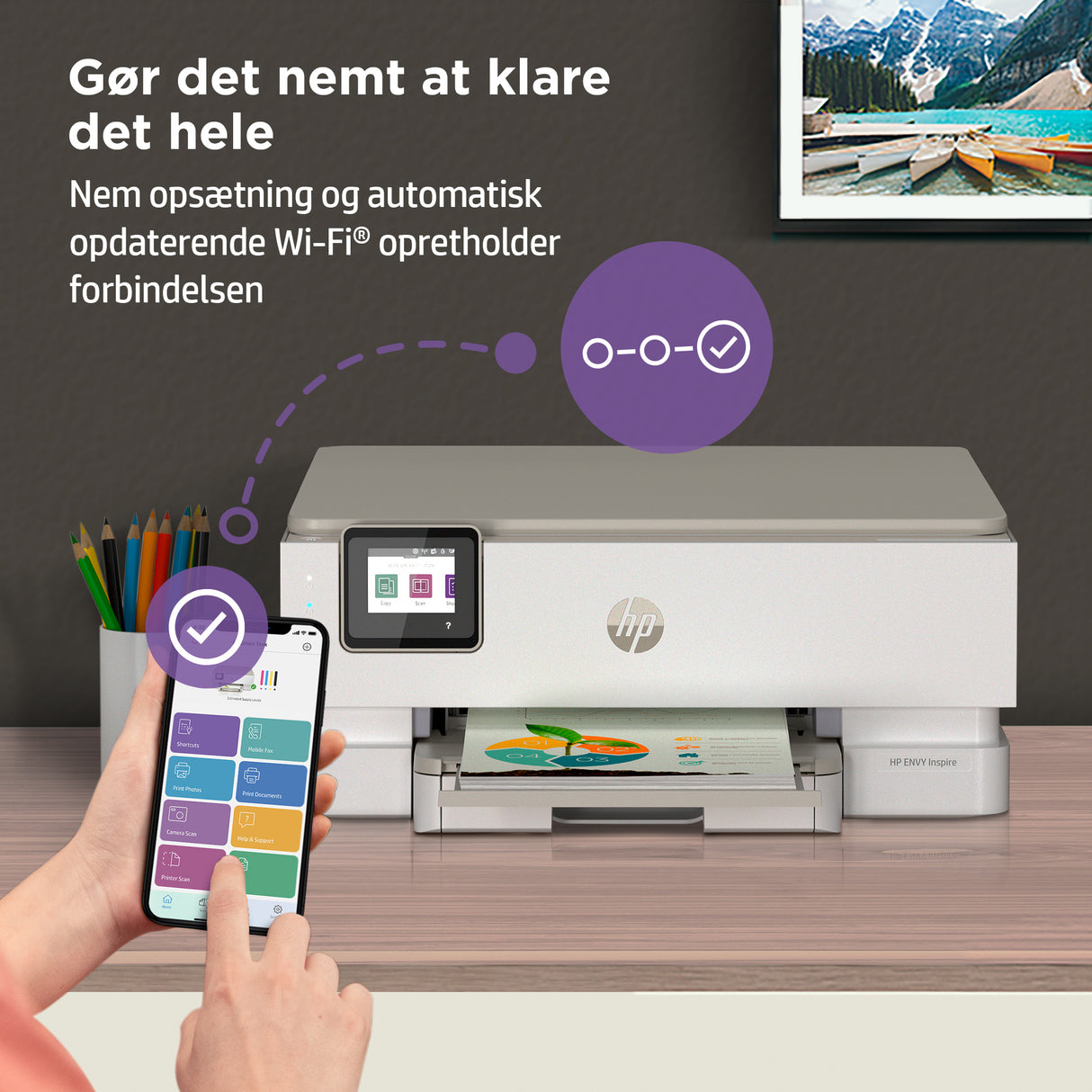 HP Envy Inspire 7220e All-in-One multifunktionsprinter