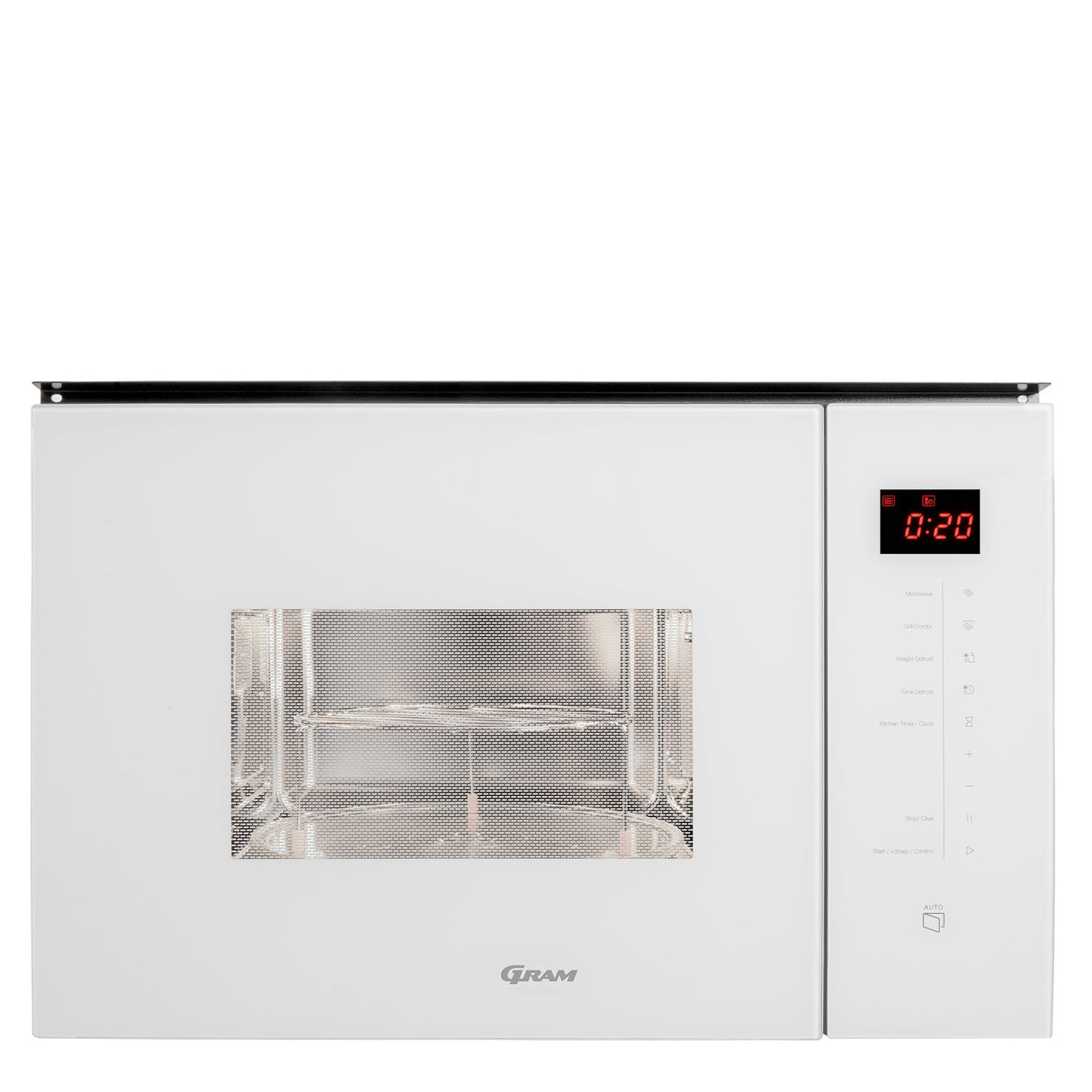 Gram IM 20614-90 W mikrobølgeovn Hvid Kombination mikroovn Indbygget 25 L 1,45 W