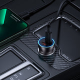 Baseus Golden Contactor Pro biloplader 2x USB-C 40W grå (CGJP000013)