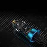 Baseus Golden Contactor Pro car charger 2x USB-C 40W blue (CGJP000003)