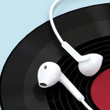 Dudao X3C In-Ear Wired USB-C Headphones 1.2m - Hvid