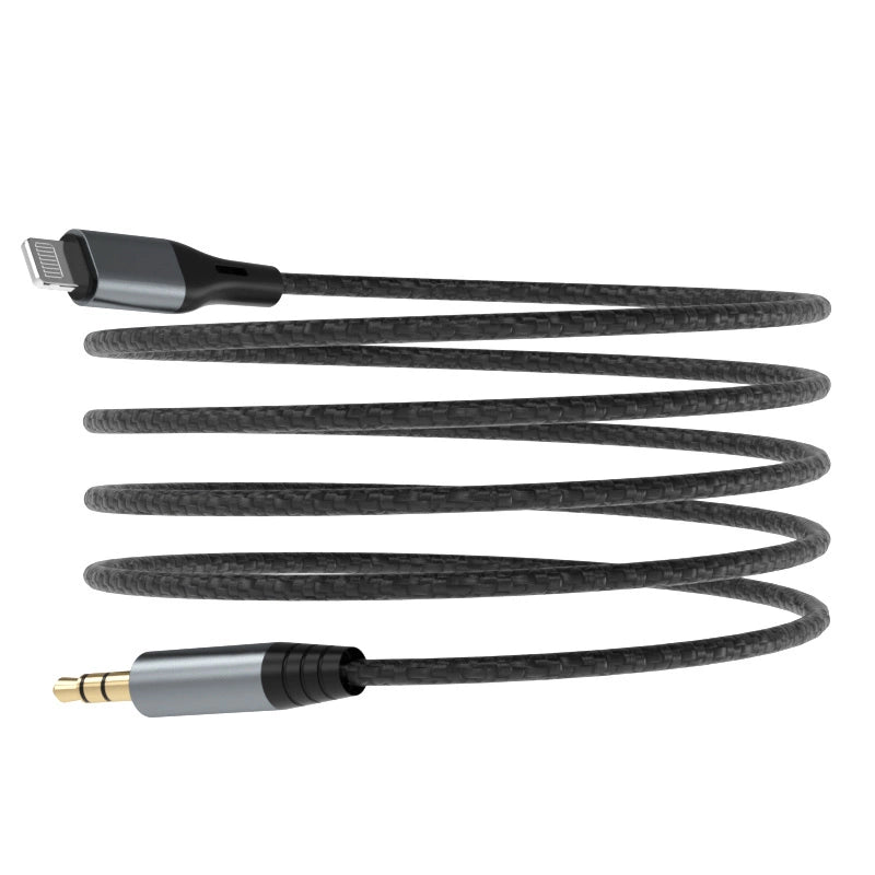 Dudao lydkabel Lightning - mini jack 3,5 mm 1m grå (L11PRO)