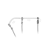 Kæde til briller perler pendant grøn