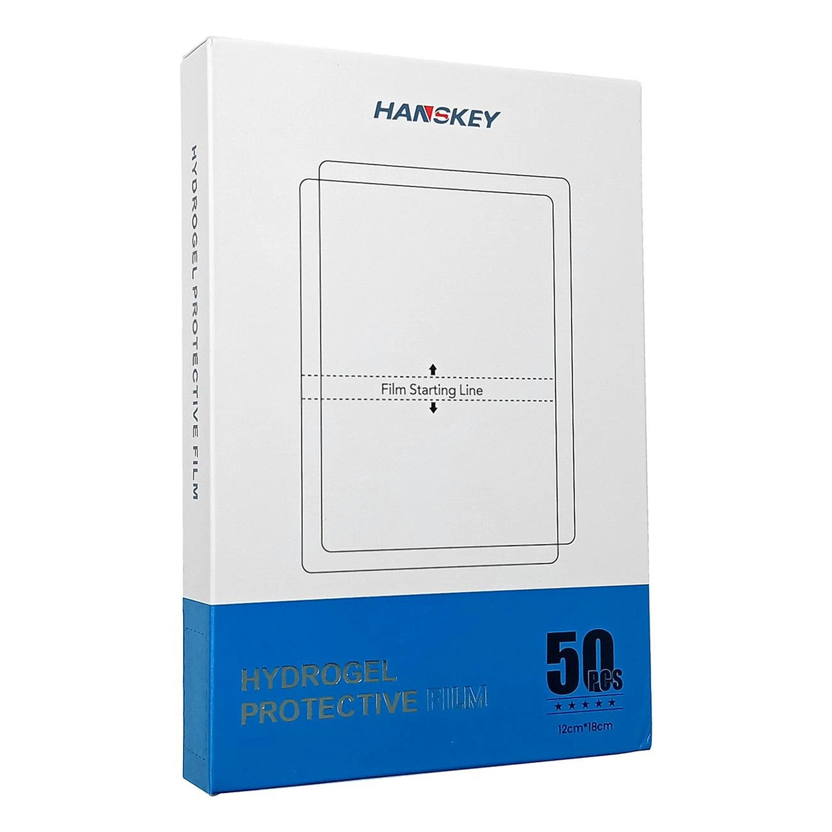 50 st. Hydrogel, antibakteriel, selvhelende folie til skæring med en plotter (18 cm x 12 cm)