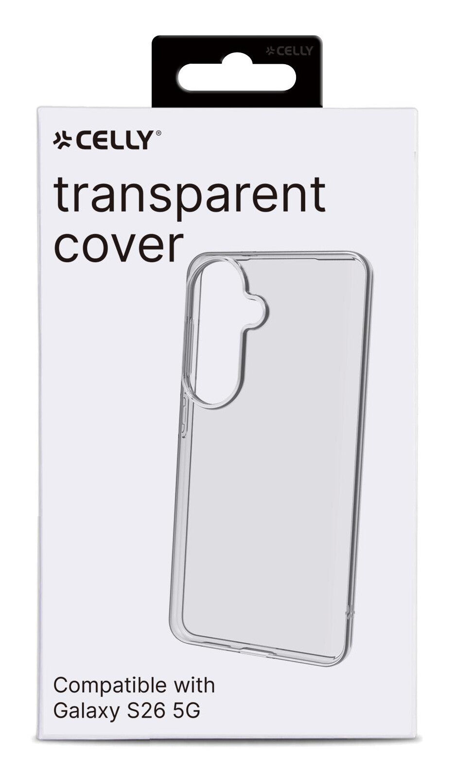 Celly GELSKIN1163 mobiltelefon etui 16 cm (6.3") Cover Transparent
