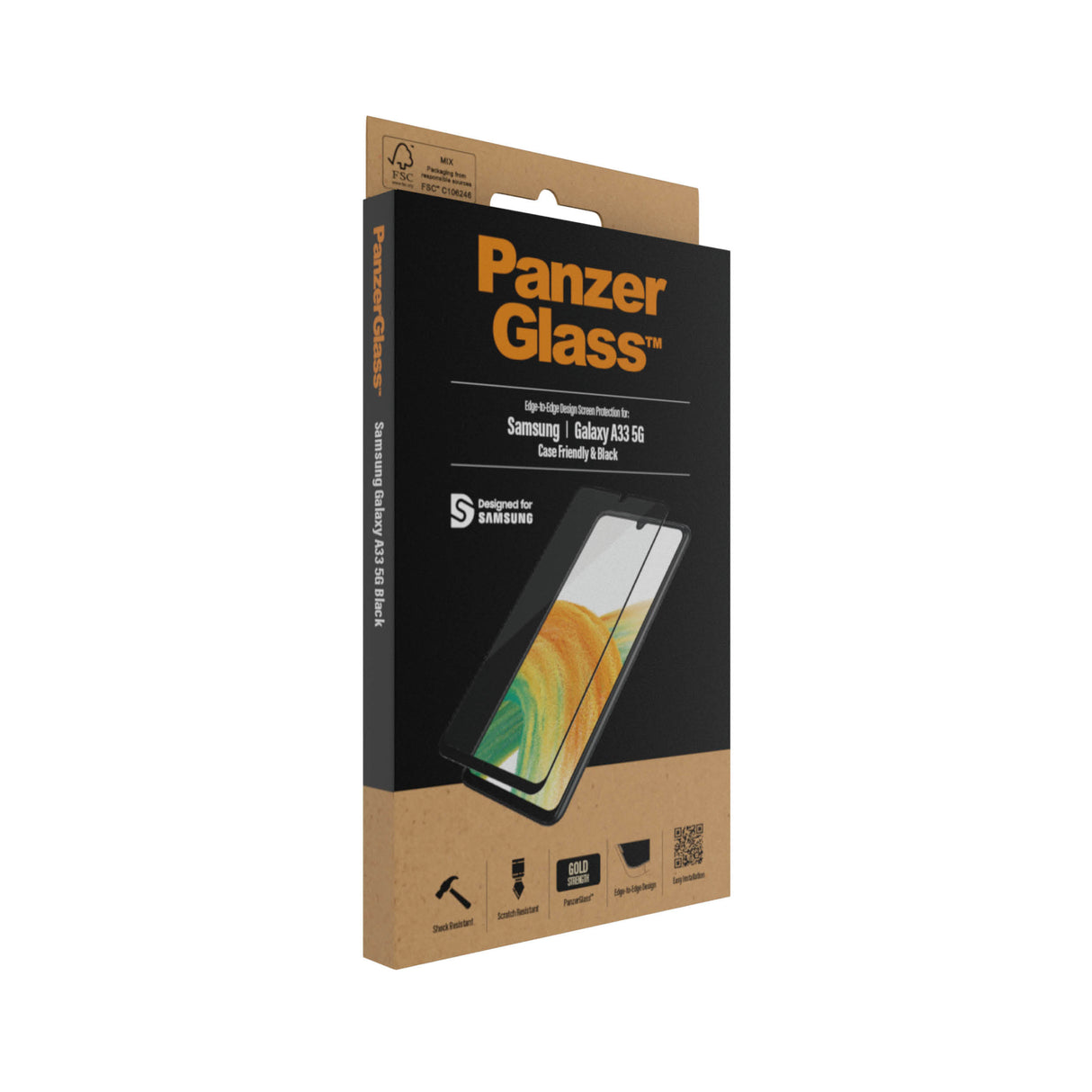 PanzerGlass Samsung Galaxy A33 5G (CF), Black