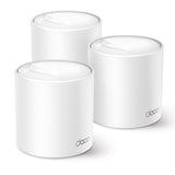 TP-Link Deco X50 (3-pack) Dual-band (2,4 GHz / 5 GHz) Wi-Fi 6 (802.11ax) Hvid Intern