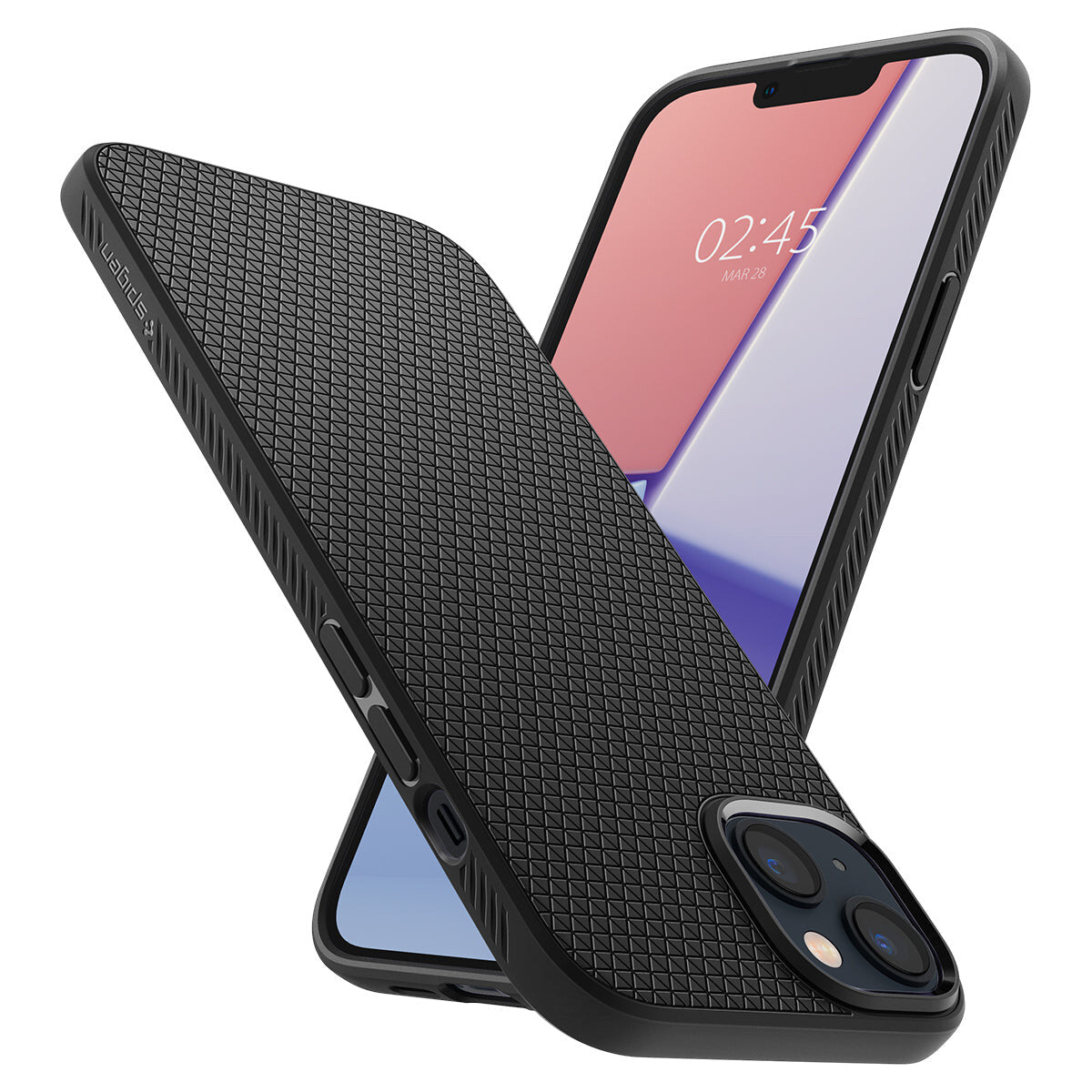 Spigen ACS05037 mobiltelefon etui 15,5 cm (6.1") Cover Sort
