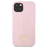 Guess GUHCP13SSLTGU iPhone 13 mini 5.4" purple/purple hardcase Silicone Triangle