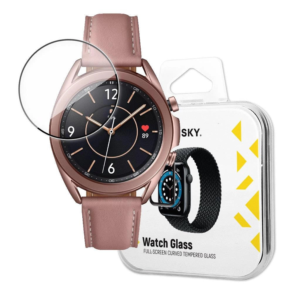 Wozinsky Watch Glass Hybrid Glass til Samsung Galaxy Watch 3 41 mm sort