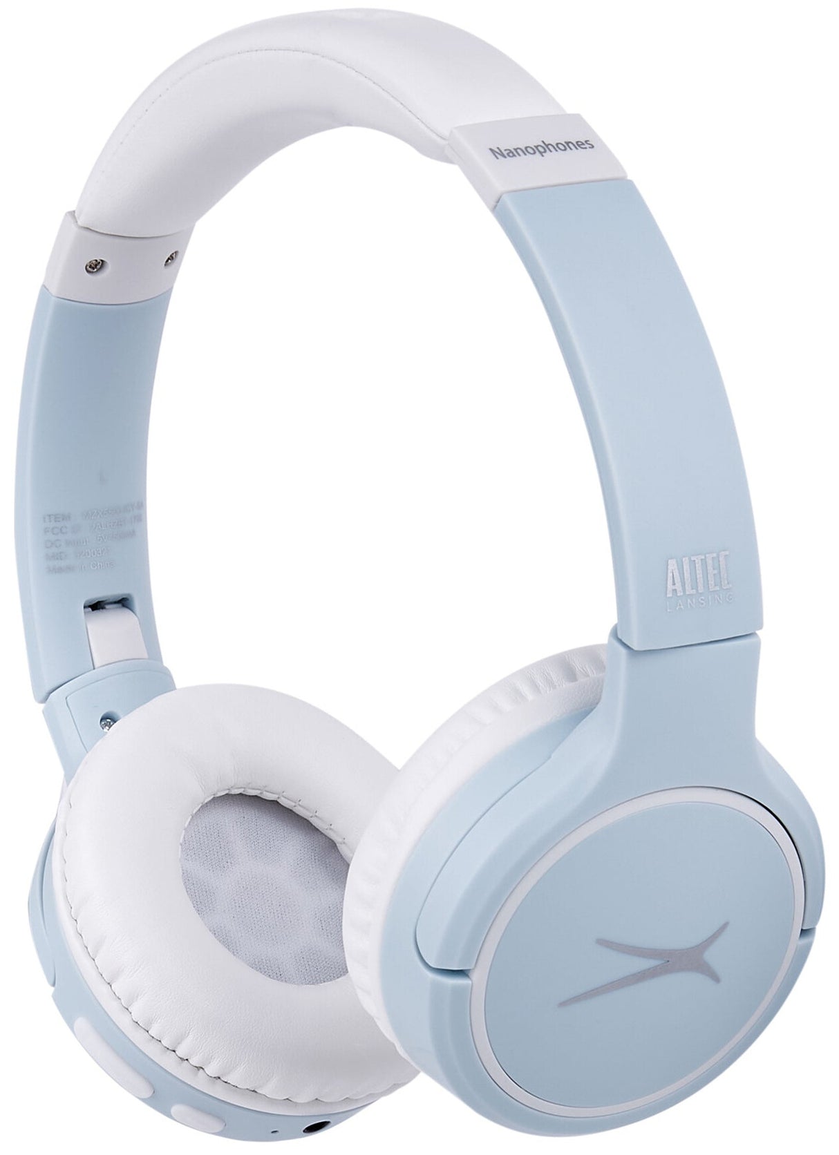Altec Lansing MZX5500-ICY-STK-6 hovedtelefoner/headset Trådløs Musik Bluetooth Blå, Hvid