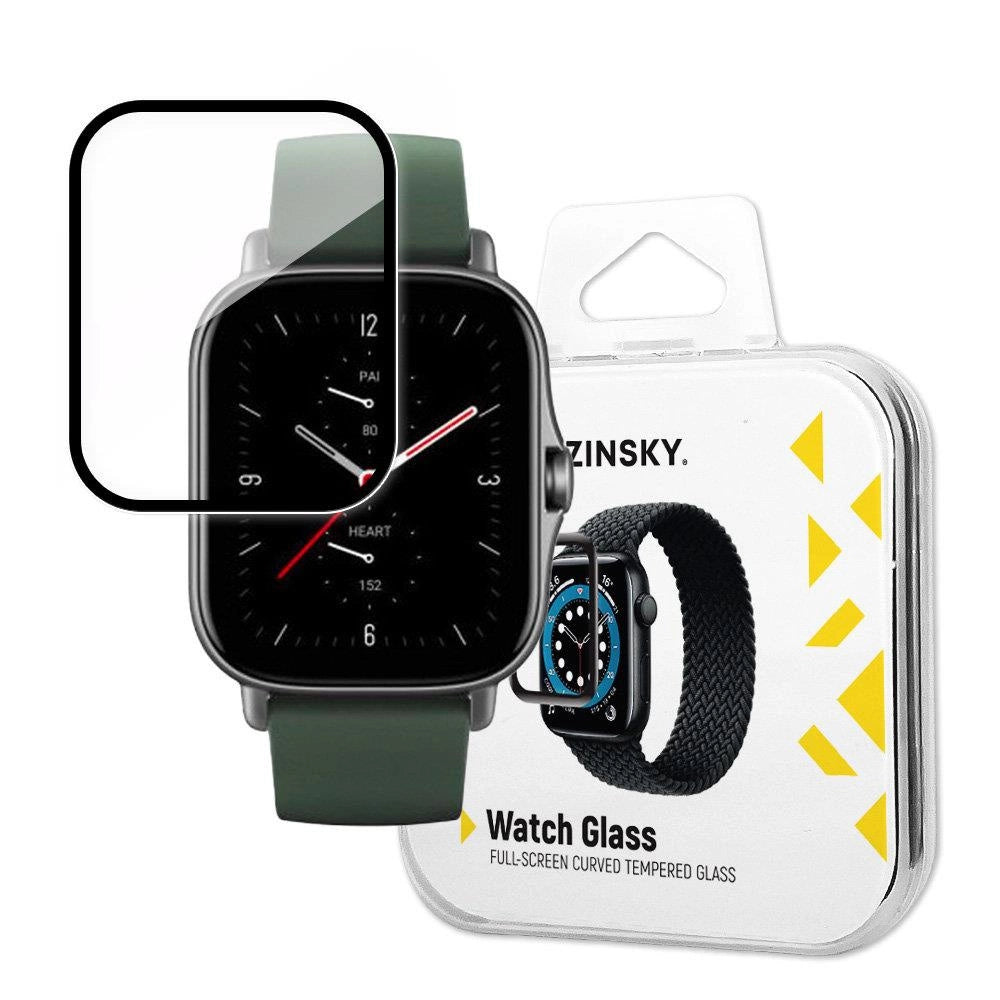 Wozinsky Watch Glass Hybrid Glass til Xiaomi Amazfit GTS 2E sort