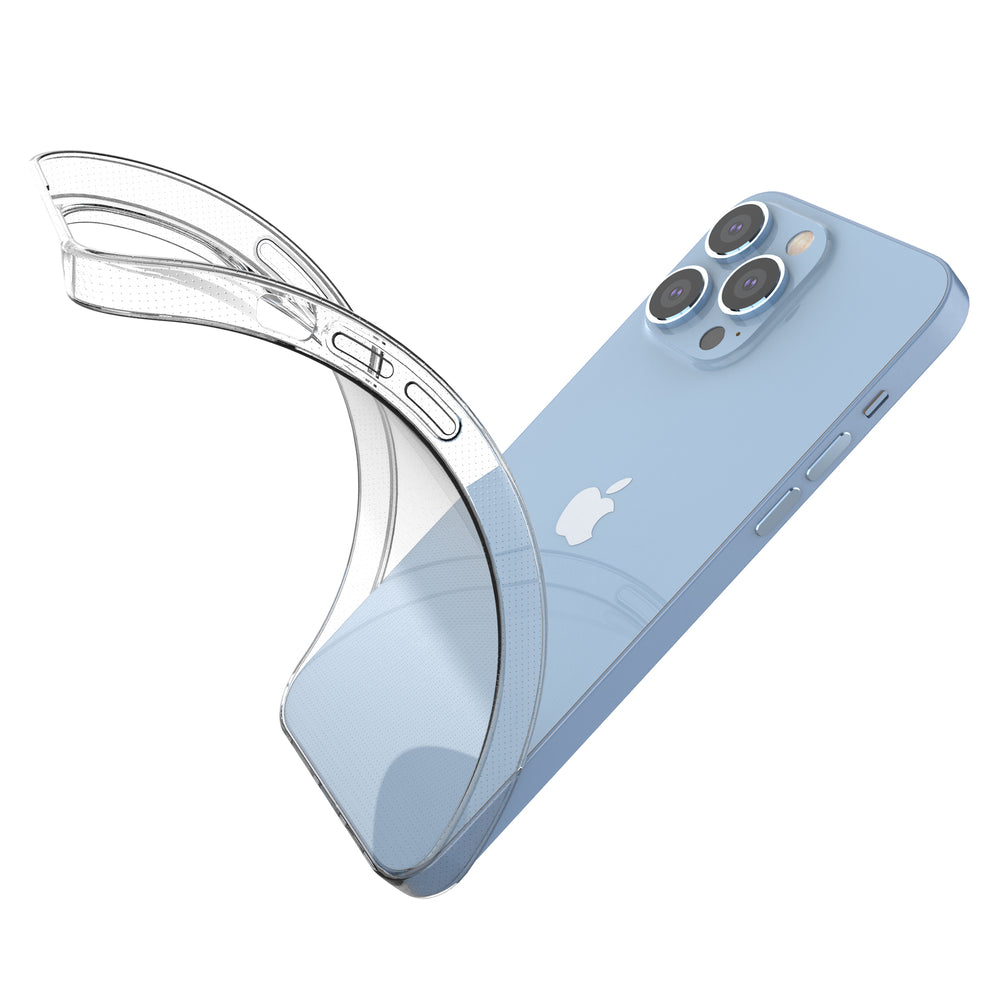 Ultra Clear 0,5 mm iPhone 14 Pro Max cover gel gennemsigtigt