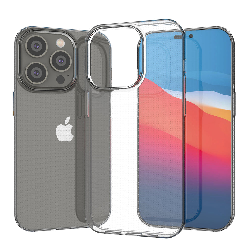 Ultra Clear 0,5 mm iPhone 14 Pro cover gel gennemsigtigt