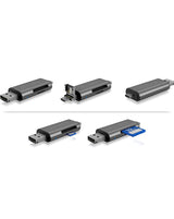 ICY BOX IB-CR200-C kortlæser USB 2.0 Sort