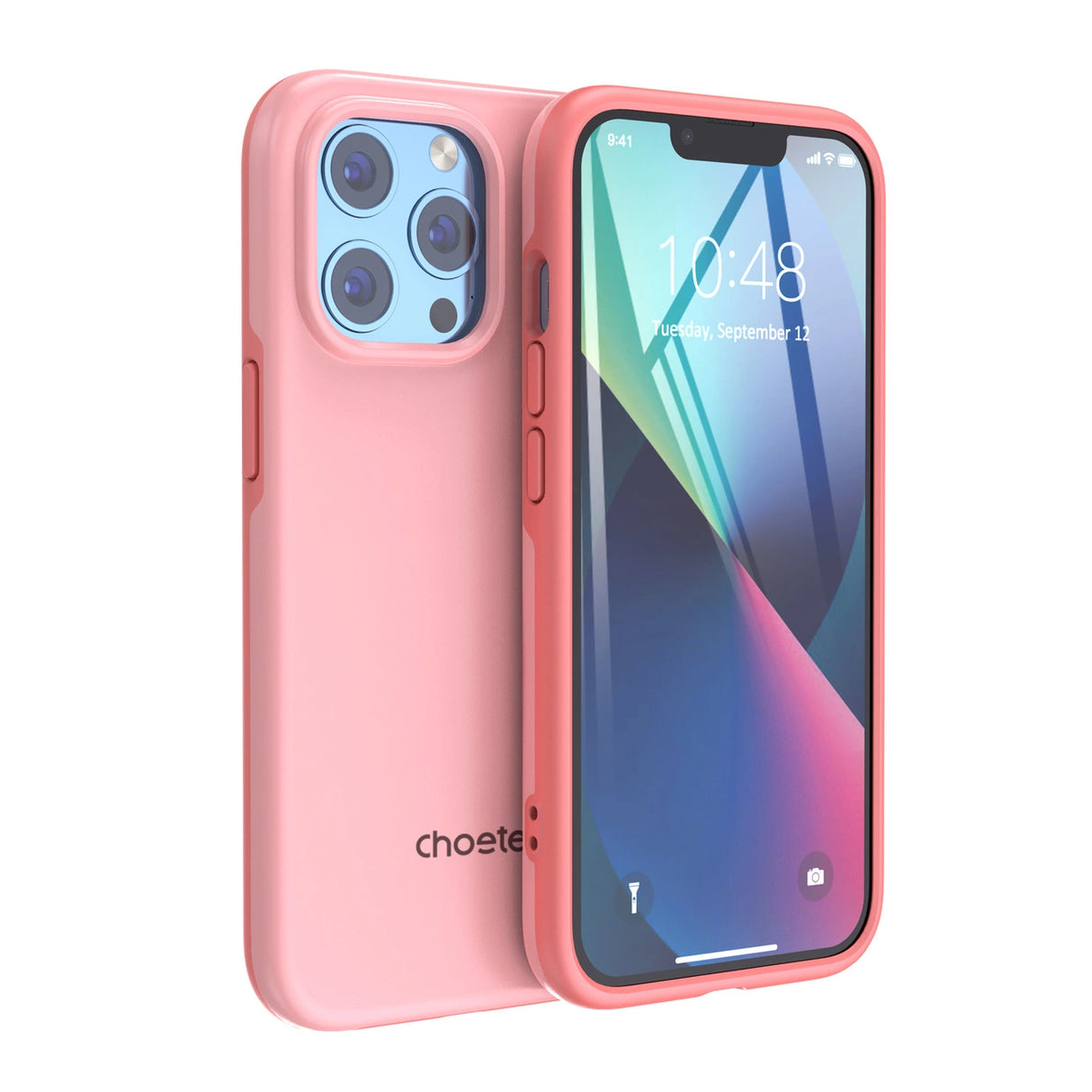 Choetech MFM Anti-drop case Made For MagSafe til iPhone 13 Pro pink (PC0113-MFM-PK)