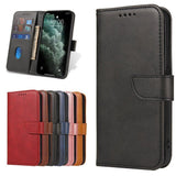 Magnet Case elegant cover cover med flap og standfunktion til Samsung Galaxy M53 5G sort