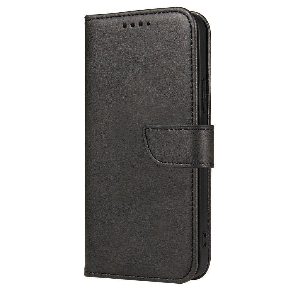 Magnetkasse elegant kasse med flap- og stativfunktion Honor Magic 4 Pro sort