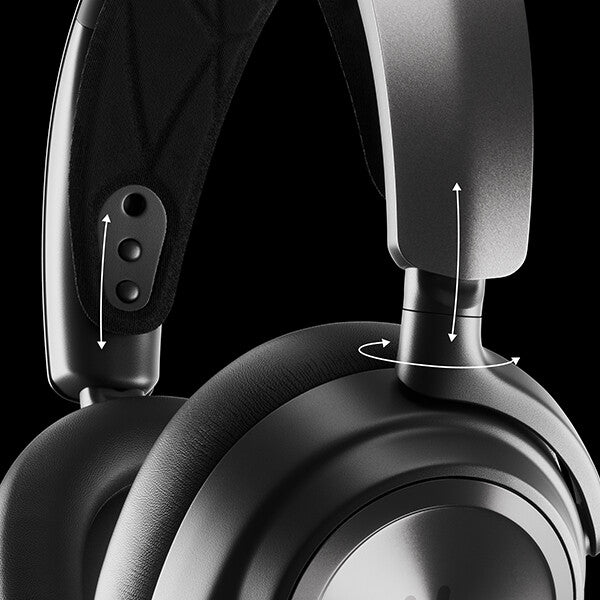SteelSeries Arctis Nova Pro Wireless Trådløs Høretelefoner Sort