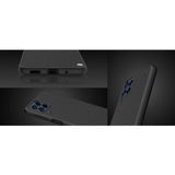 Nillkin Textured Case holdbar forstærket kuffert med gel ramme og nylon tilbage til Samsung Galaxy M53 5G sort