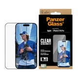 PanzerGlass Screen Protector iPhone 17 / iPhone 16 Pro / Ultra-Wide Fit w. EasyAligner