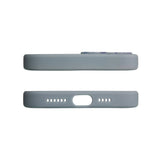 Design Case for iPhone 12 Pro Max flower case dark blue