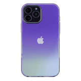 Aurora Case for iPhone 12 gel neon cover lilla