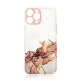 Marble Case Cover til Samsung Galaxy A12 5G Gel Cover Marble Brown