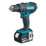 Makita DHP482RFX9 Borehammerbor/skruemaskine 18V 2 batterier inkluderet