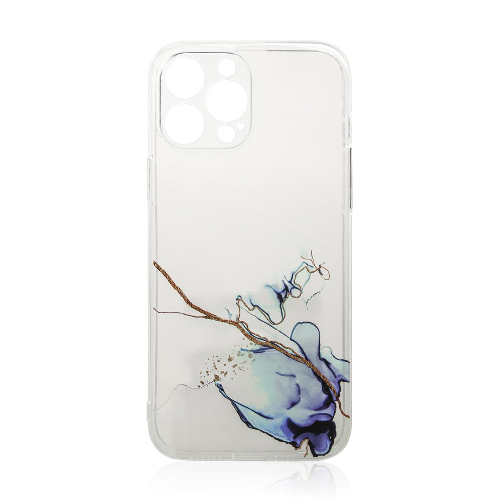 Marble Case Cover til Samsung Galaxy A12 5G Gel Cover Marble Blue