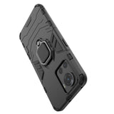 Ring Armor pansrede hybrid case cover + magnetisk holder til OnePlus Ace sort