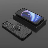 Ring Armor pansrede hybrid case cover + magnetisk holder til OnePlus Ace sort