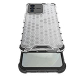 Honeycomb case pansret cover med en gel ramme Vivo V23 5G sort