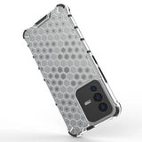 Honeycomb case pansret cover med en gel ramme Vivo V23 5G sort