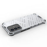 Honeycomb case pansret cover med en gel ramme til Vivo V23 5G gennemsigtig