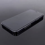 Wozinsky Set af 2x Super Durable Full Glue Tempered Glass Full Screen med Frame Case Friendly iPhone 14 Pro Max Black