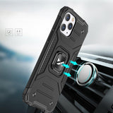 Wozinsky Ring Armor iPhone 14 Pro case pansret cover magnetisk holder ring guld