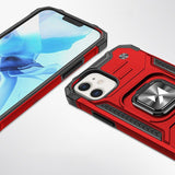 Wozinsky Ring Armor case til iPhone 14 Plus pansret cover magnetisk holder ring rød
