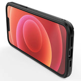 Ring Armor case til iPhone 14 Plus pansret dæksel magnetisk holder ring sort